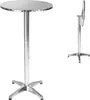 Hliníkový bistro stolek Ø60 cm skládací s nastavitelnou Náhled obrázku produktu 1