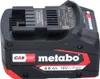 A black and red Metabo 18V Li-Power battery pack with a capacity of 4.0 Ah is shown against a white background. Anteprima dell’immagine prodotto