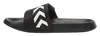 Hummel Larsen Slipper VC Badeschuhe Slide schwarz/weiss Produktbild-Vorschau 4