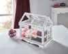 Mini-Gewächshaus Shabby 37x21x31cm – Terrarium Produktbild-Vorschau 8