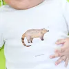 Mr. & Mrs. Panda Babyshirt Nasenbaer 12. - 18. Monat - Weiß Produktbild-Vorschau 4
