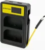 PATONA Ladegerät Canon LP-E6 Dual USB LCD kompakt Produktbild-Vorschau 5