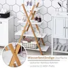 kleankin Badregal, 4 Ebenen Treppenregal, Leiterregal, Produktbild-Vorschau 5