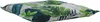 A single cushion with a tropical leaf pattern. Produktbild-Vorschau