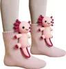 ASKSA Chaussettes tricotées en 3D avec animaux Chaussettes Voir les images du produit 3