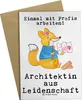 Mr. & Mrs. Panda valentinstagskarte Architektin Produktbild-Vorschau 1