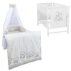 Baby-Delux Babybett Gitterbett Mia weiß 120×60 inkl. Produktbild-Vorschau 1