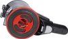 A close-up, side view of a vacuum cleaner dustbin with a filter. Produktbild-Vorschau