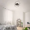 Lampada da soffitto a LED con telecomando CCT nero 40W Anteprima dell’immagine prodotto 8