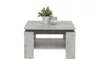 A square coffee table with a concrete-like finish and a dark gray frame, shown in a studio setting against a white background. Podgląd zdjęcia produktu