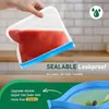 20er Pack Wiederverwendbare Silikon Gefrierbeutel BPA-Freie Produktbild-Vorschau 4