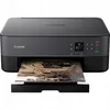 A Canon Pixma printer is shown from the front, printing a photograph. Náhled obrázku produktu