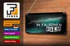 Blechschild Herzlich willkommen im falschen Film, 27 x 10 Produktbild-Vorschau 3