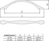 Möbelgriff Schubladengriff Mod. Kairo Designgriff Türgriff Produktbild-Vorschau 2