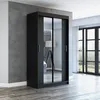 Schwebetürenschrank, 2 -türig Schrank 120 cm mit Spiegel Produktbild-Vorschau 1