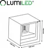 LUMILED lampada da parete per esterni Lampada da parete per Anteprima dell’immagine prodotto 13