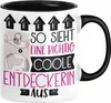 Entdeckerin Geschenk Tasse Geschenkidee für Entdeckerin Produktbild-Vorschau 1