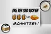 Holzschild Alkohol 18x12 cm 3 Bier sind ein Schnitzel Produktbild-Vorschau 3