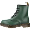 A single green Dr. Martens boot is shown against a white background. Produktbild-Vorschau