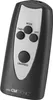 A black remote control for a fan is shown against a white background. Náhled obrázku produktu