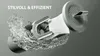 A close-up of a dehumidifier component with water splashing around it. Produktbild-Vorschau