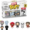 A product shot of a Harry Potter Bitty Pop! 4-pack box set, with individual figures displayed below. Anteprima dell’immagine prodotto