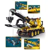 A collage of images showing a detailed model of a yellow tow truck with a crane, including close-ups of its features. Náhľad obrázku produktu