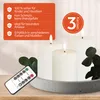 Meisterhome® Lot de 3 bougies LED sans flamme Ribble avec Voir les images du produit 8