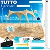 ELONEO, tenda parasole Strandzelt, protezione solare 50+, Anteprima dell’immagine prodotto 2