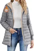 ASKSA Damen Winterjacke Warm Gefuettert Steppjacke Winter Produktbild-Vorschau 1