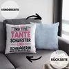 Trendation - Drei Titel Tante Deko-Kissen mit Füllung 40x40 Produktbild-Vorschau 2