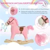 Kinder Schaukelpferd Baby Schaukeltier Pferd mit Produktbild-Vorschau 5