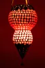 Orientalny mozaikowy lampion wiszący szklany lampion Ajmia Podgląd zdjęcia produktu 2