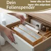 LS-LebenStil 2-fach Holz Folienspender Bambus Schubladen Produktbild-Vorschau 7