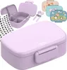 Brotdose Kinder mit Fächern, BPA frei, Lunchbox, Bento box, Produktbild-Vorschau 7