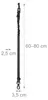 Relaxdays Hundegurt Auto, 60–80 cm, mit Ruckdämpfer, Produktbild-Vorschau 7