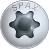 Close-up of a screw head with a Torx drive. Anteprima dell’immagine prodotto