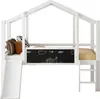 Merax Kinderbett Etagenbett 90x200 cm mit Rutsche, Produktbild-Vorschau 7