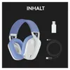 Logitech G G435, Kabellos, 20 - 20000 Hz, Gaming, 165 g, Produktbild-Vorschau 36