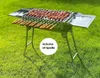 walexo Familien Grill Mangal inkl. 14 Spieße aus Edelstahl Produktbild-Vorschau 3