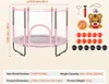 Mini-Trampolin für Kinder - Indoor-Rebounder mit Netz - Produktbild-Vorschau 7