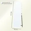 SONGMICS Wellenförmiger Standspiegel, Ganzkörperspiegel mit Produktbild-Vorschau 8