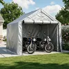 Garagetent 244x241x217 cm van 170 g/m² PE, waterdicht en Productafbeelding-voorbeeld 11