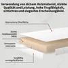 STILVORA Couchtisch 2er Set Satztisch, Beistelltisch mit Produktbild-Vorschau 4