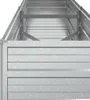 vidaXL Hochbeet aus verzinktem Stahl, Silber, bodenloses Produktbild-Vorschau 6