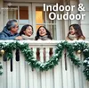 Weihnachtsgirlande Ø 10 cm grün 10 Meter - künstliche Produktbild-Vorschau 2