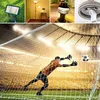 A collage of images showing different lighting products and a soccer game. Produktbild-Vorschau