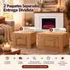 HOMAVO chimenea eléctrica con mueble, 23 pulgadas, Vista previa de la imagen del producto 8