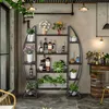 FATIVO Support à plantes 8 étages, étagère à fleurs 178 cm Voir les images du produit 6