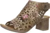 Rieker Damen Sandalette Hochfrontsandale Schaft Cut-Outs Produktbild-Vorschau 38